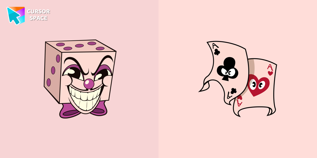 Custom Cursor King Dice For Chrome