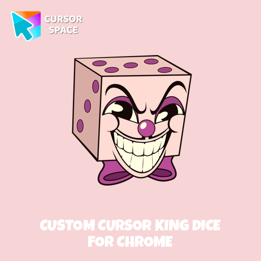 Custom Cursor King Dice For Chrome